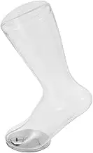 Foot Mannequin for Socks Female Foot Sock Display Mold Foot Display Shop Mannequin Sock Display Foot Mannequin Feet for Socks Display Socks Foot Model Transparent Iron