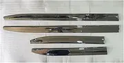 4pcs Car Chrome Body Door Side Molding Cover Exterior Skirt Stirp Seal Trim Shade Compatible for Patrol 2010-2018