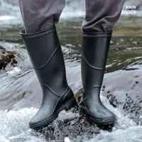 在飛比找樂天市場購物網優惠-雨鞋新款男士成人高筒加厚防滑耐磨勞保雨靴低中筒雨鞋男式水靴鞋