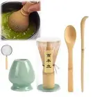 Resin Matcha Whisk Set Include Matcha Sifter Matcha Tea Set