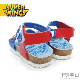 SUPER WINGS 超級飛俠 勃肯鞋 童鞋 涼鞋 休閒鞋 【街頭巷口 Street】KRS83808R 紅色