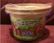 Cra-Z-Slimy Pre-made Slime Gold Glitter 24 oz.