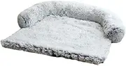 Comfortable and Soft Cat Bed Ensuring Peaceful Sleep for Feline Friend Dog Bed Sofa Dog Cushion Sofa Bed Winter, Gray, M