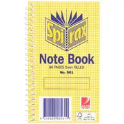 Spirax No. 561 Notebook 96 Page