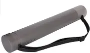 Painting Tube Telescopic Matte Texture for Documents Posters Drawings Fishing Rods Waterproof Plastic Circular Art Supplies for Artists (Dark Gray)