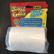 Jokes & Gags JA-RU prank toilet paper - won't rip - no tear