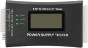 ATX Power Supply Tester, LCD Display, Automatic Alarm, Detects ATX, BTX, ITX,...