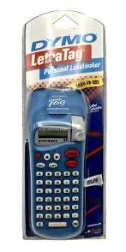 Dymo Letra Tag Label Maker Handheld Easy To Use Makes 1/2" Wide Labels