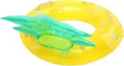 WOONEKY Pineapple Swimming Ring Inflatable Pool Swim Toy Kids Swim Ring Porta...