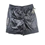 AND1 Shorts Men's Navy Blue Mesh Basketball Pull On Size 2XL Activewear