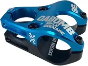 [DA BOMB] Rifle Grenade Top Load 2 Pieces clamp Design MTB for AM-DH 1-1/8" 45mm STEM,barbore 35mm, 4Colors (Blue)