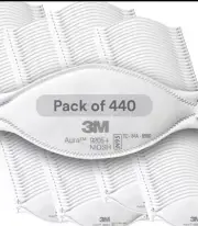 3M Aura 9205+ N95 NIOSH Approved Particulate Respirator Masks. New. Case 440