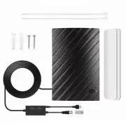 HDTV Antenna 25DBI High Gain Indoor 4k High Definition Digital Antenna 9898