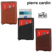 Pierre Cardin Smart Slide Italian Leather Card Holder Tab PC3643
