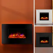Devanti Electric Fireplace Heater Mantel Fire Heater