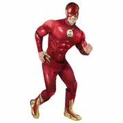 The Flash Deluxe DC Comic Movie Superhero Adult Mens Costume