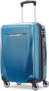 [Samsonite] Winfield 3 DLX Hardside Luggage with Spinner Wheels, Blue/Navy, Carry-On 20-Inch, Winfield 3 DLX Hardside Expandable Luggage with Spinners