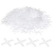 200pcs Tile Spacers 2mm Hard Plastic Cross Tiles Leveler Spacer for Ceramic