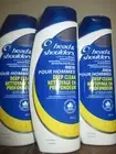 3 Head & Shoulders Deep clean Dandruff Shampoo 400ml each Discontinued ..