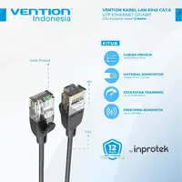 在飛比找蝦皮購物優惠-Vention 5M LAN 電纜千兆以太網 RJ45 Ca