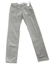 $198 New BRAX Tritone Pants GRAY Men's 31x34 Cadiz Straight Leg 5 Pocket Casual