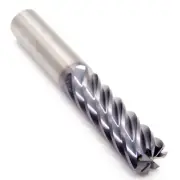 Widia Hanita 5971436 Carbide End Mill 5/8" 7FL WS15PE 0.060" Radius 7V1E16006CT