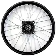 TDR Black 15mm Axle 60/100-14" Front Wheel Rim with Knobby Tyre for PIT PRO Dirt Bike for 125cc, 110cc, 140cc, and 150cc dirt bikes.