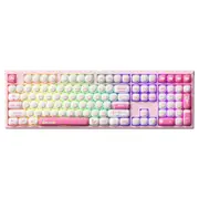 MonsGeek MG108B Rainbow Marshmallows Keyboard Creamy Cyan