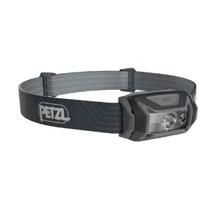 【PETZL 法國 TIKKA 超輕量標準頭燈(350流明)《灰》】E061AA/登山露營/探險/led頭燈/頭戴式頭燈