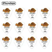 12-PACK Dunlop 424P.60 Tortex The Wedge .60mm Guitar Picks White/Orange