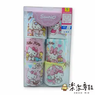 台灣製美樂蒂女童三角內褲-6入 (P049-3) 內褲 兒童內褲 女童內褲 三角內褲 三麗鷗 SANRIO 純棉內褲 台灣製內褲 MIT內褲 奇奇蒂蒂 迪士尼 M Hello kitty