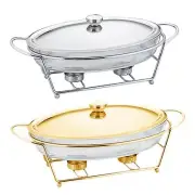 Buffet Food Warmer Cookware Food Warmer Tray for Event Party Holiday Wedding