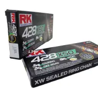 在飛比找蝦皮購物優惠-【泰格重車】RK 428XSO 黃金油封鏈條 小阿魯 R15