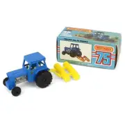 Vintage Matchbox 46 Ford Tractor with Harrow & Original Box Match46