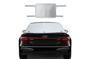 Magnetic Car Rear Windscreen Snow Cover With Windproof Elastic Straps
