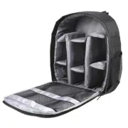 Andoer-2 Professional Outdoor Camera Backpack W/ Adjustable Padded Dividers B5T8