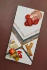 NEW Gauri Kohli Handcrafted Imperial Marble Cheese Board 46 x 23cm