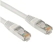 RJ45 Cat.6 UTP Ethernet Network Cable AWG24 100% Copper White 0.5mts Patch Cord