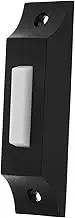 Replacement Doorbell Button Plastic Wall-Mounted Switch Decorative Door Bell Push Button for Home and Bedroom Decor