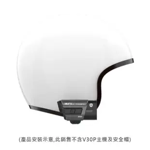 MUFU 機車行車記錄器 V30P/V20S安全帽背夾支架無耳機