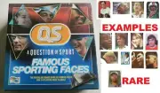 1997 QUESTION OF SPORT FAMOUS SPORTING FACES TIGER WOODS RC SET SEALED PSA 10