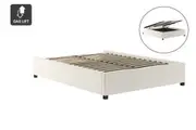 Brosa Gaslift Bed Frame (White)