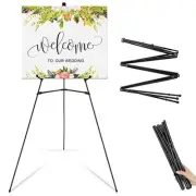 Display Easel Stand, 63" Instant Adjustable Poster Easel, Easy Folding Portab...