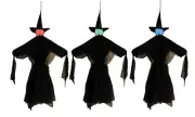Fun World - Light Up-Color Changing Witch Trio