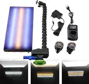 Car Dent Repair Light, PDR Board Paintless Dent Repair Checking Light Reflector Line Board with 1500am Battery, Car Body Repair