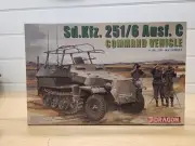 Dragon Sd. Kfz. 251/6 Ausf.C Command Vehicle 39-45 Series 1:35 Model NOS # D
