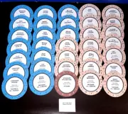 2024 ALL-STAR GAME PLAYERS pre-cut Cadaco Baseball Discs *Season-Only Data