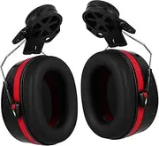 ULTECHNOVO 1Pair Noise Reduction Earmuffs for Safety Helmets Attachable Soundproof Ear Protection for Construction Sites Industrial Noise Blocking Ear Muffs for High Noise Environments