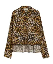 Animal pattern shirt IT46 beige