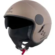 H595 SPN Brown Jet Helmet